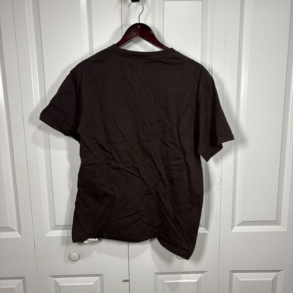 Cleveland Browns T-Shirt Sz M NFL Team Apparel Brown Logo Tee Football Fanwear - Picture 3 of 7